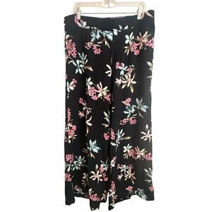 Torrid wide leg high rise challis pants size 1R